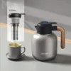 IMOGY 48-Hour Insulation 2000ml Vacuum Flask 316 Stainless Steel Water Bottle Tea Strainer Temperature Display Thermos - Image 5