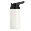 Double Wall Plastic Tumbler with Handle and Lid for Parties Ice Cube Stylish Ceramic Stainless Steel Design