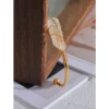 JINYOU 212 Aço Inoxidável 316l Branco Quartzo Pedra Natural Cuff Open Bracelet Bangle Mulheres Ouro Vintage Impermeável Jóias Presente - Image 2